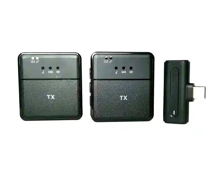 SX31 3 in 1 Multi-functional Dual wireless Microphone Type c